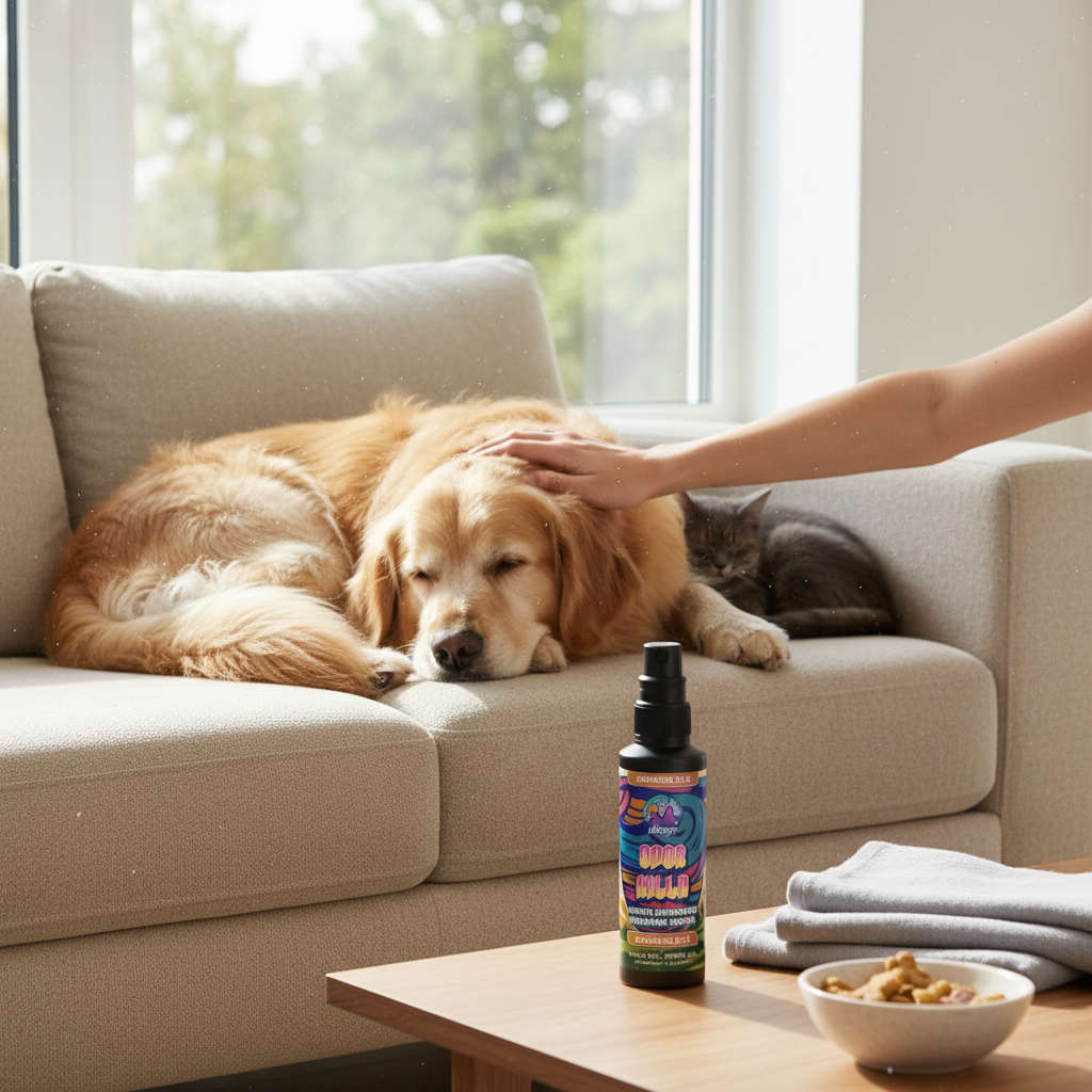 Illustration for Why pet odors “stick” (even after you clean)